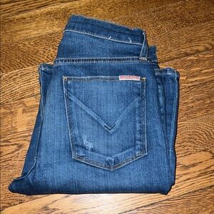Hudson Jeans Harper high rise crop rumo Dark Blue Denim size 26 - 25” inseam